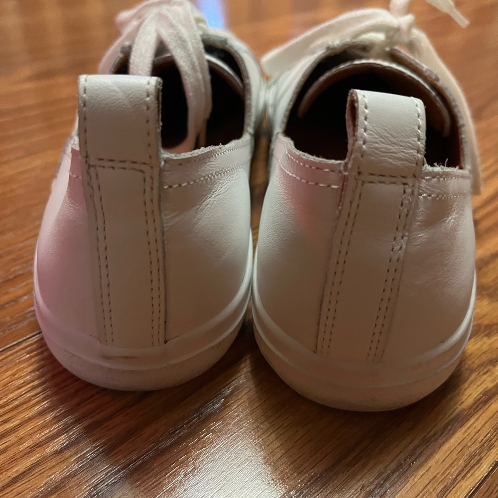 Lucky Brand Classic White Lace-Up Sneakers - Picture 2 of 5
